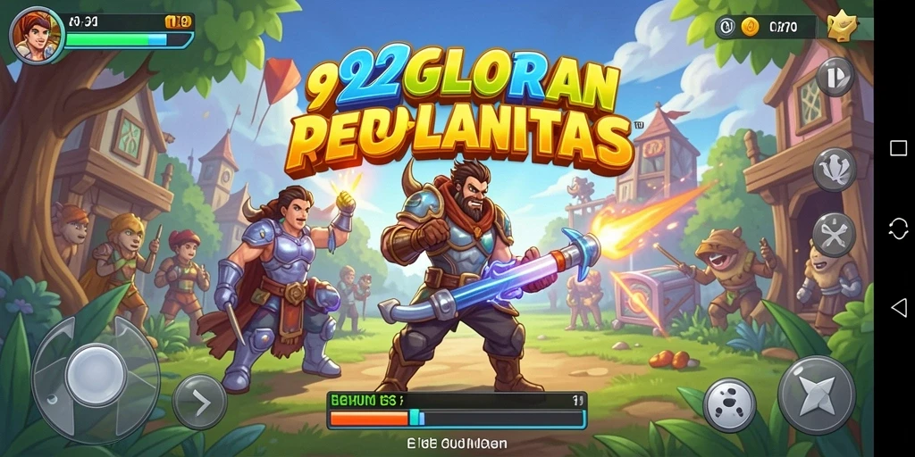Tangkapan layar gameplay 92GLORY yang menampilkan aksi seru di dunia Arcade.