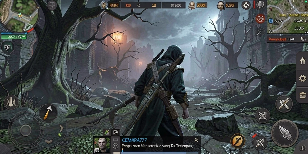 Gameplay CEMARA777 yang menegangkan dan penuh kengerian.