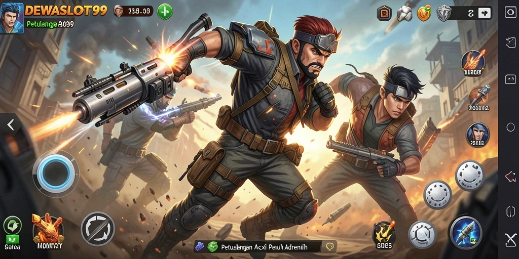 Menampilkan gameplay seru DEWASLOT99 dengan aksi yang mendebarkan.