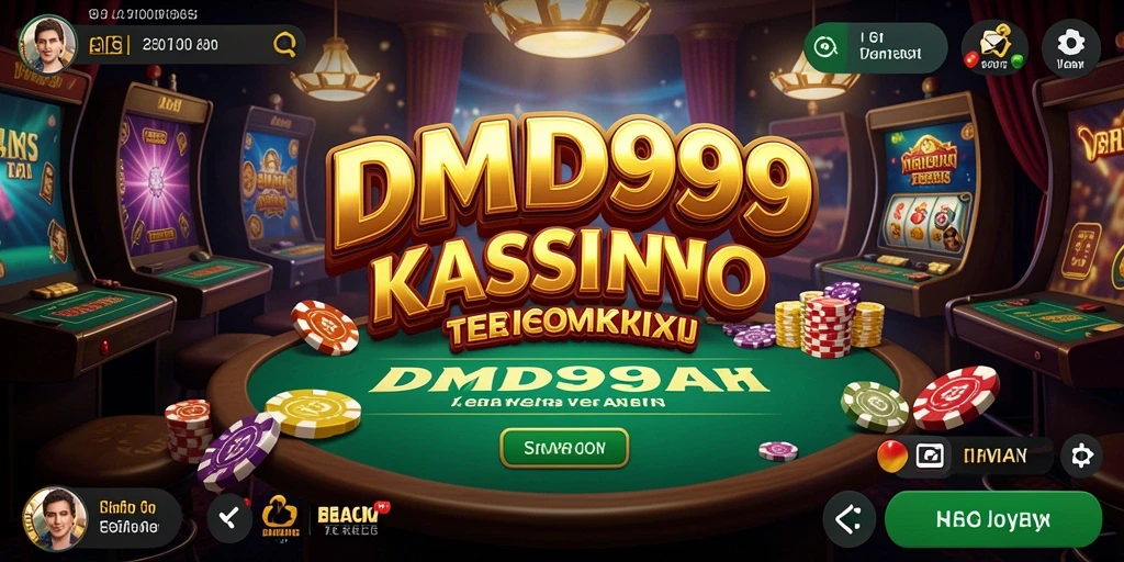 Screenshot gameplay DMD999 menampilkan pengalaman Kasino yang seru dan menarik.