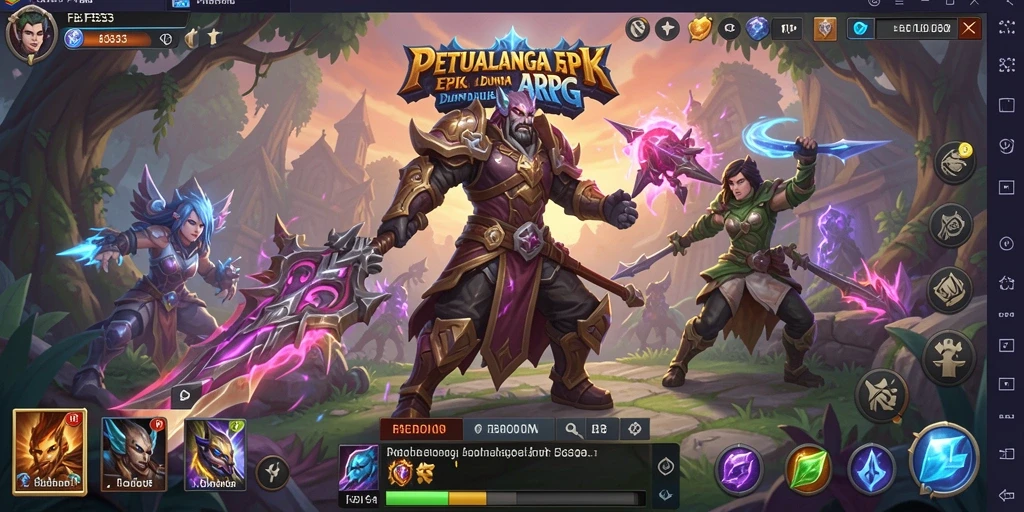 Tampilan spektakuler gameplay ARPG di FB333, seru dan mendebarkan!
