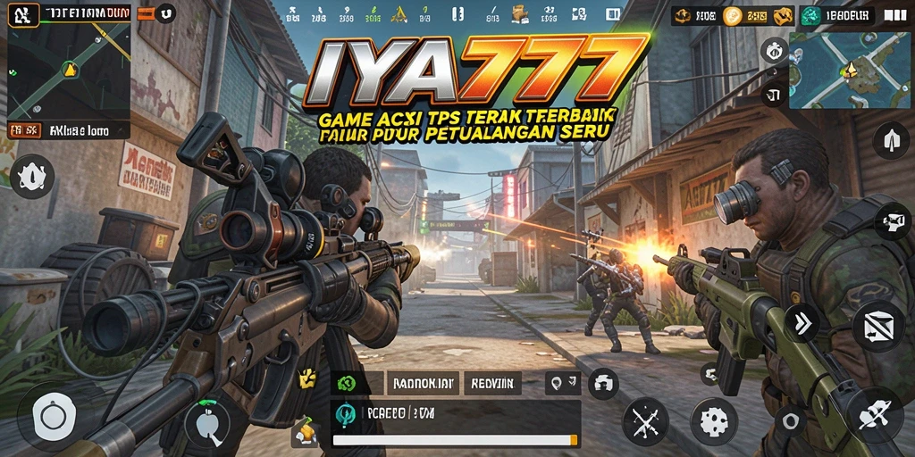 Tangkapan layar menampilkan aksi menegangkan dalam gameplay TPS.