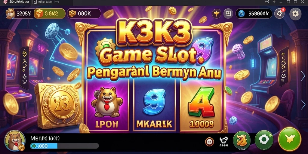 Tampilan menarik dari permainan Slot K3K3 yang menghibur.