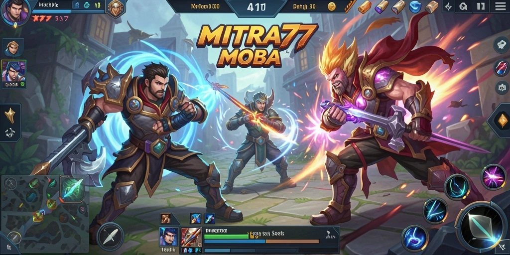 Gameplay seru dan strategis di dunia <strong>MITRA77</strong>.