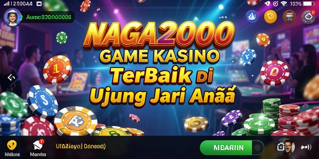 Tampilan gameplay seru dan mengasyikkan di NAGA2000.