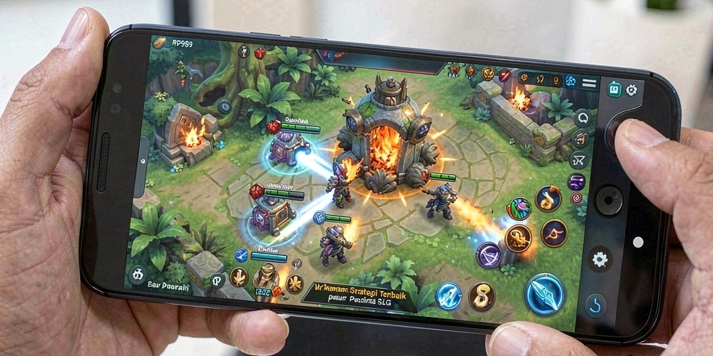 Tampilan gameplay RP99 dengan strategi yang mendebarkan.