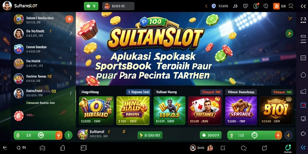 Tangkap momen taruhan seru dengan SULTANSLOT di layar Anda.