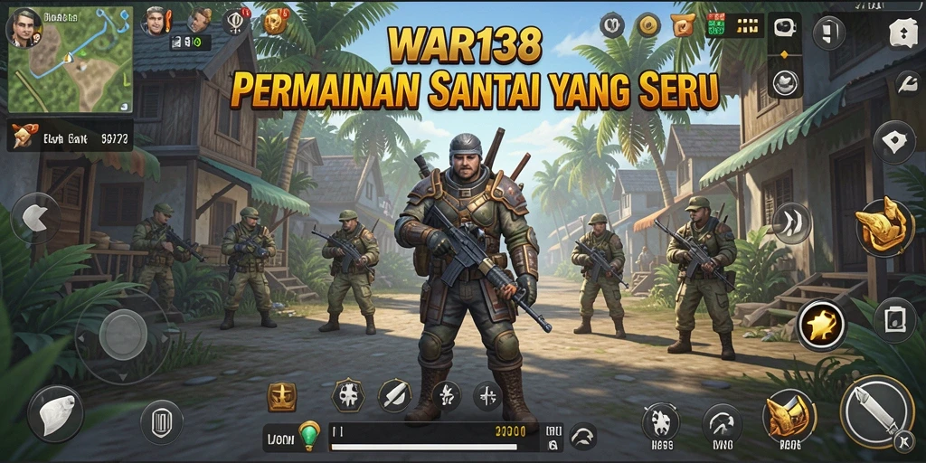 Gameplay WAR138 yang santai dan mengasyikkan.